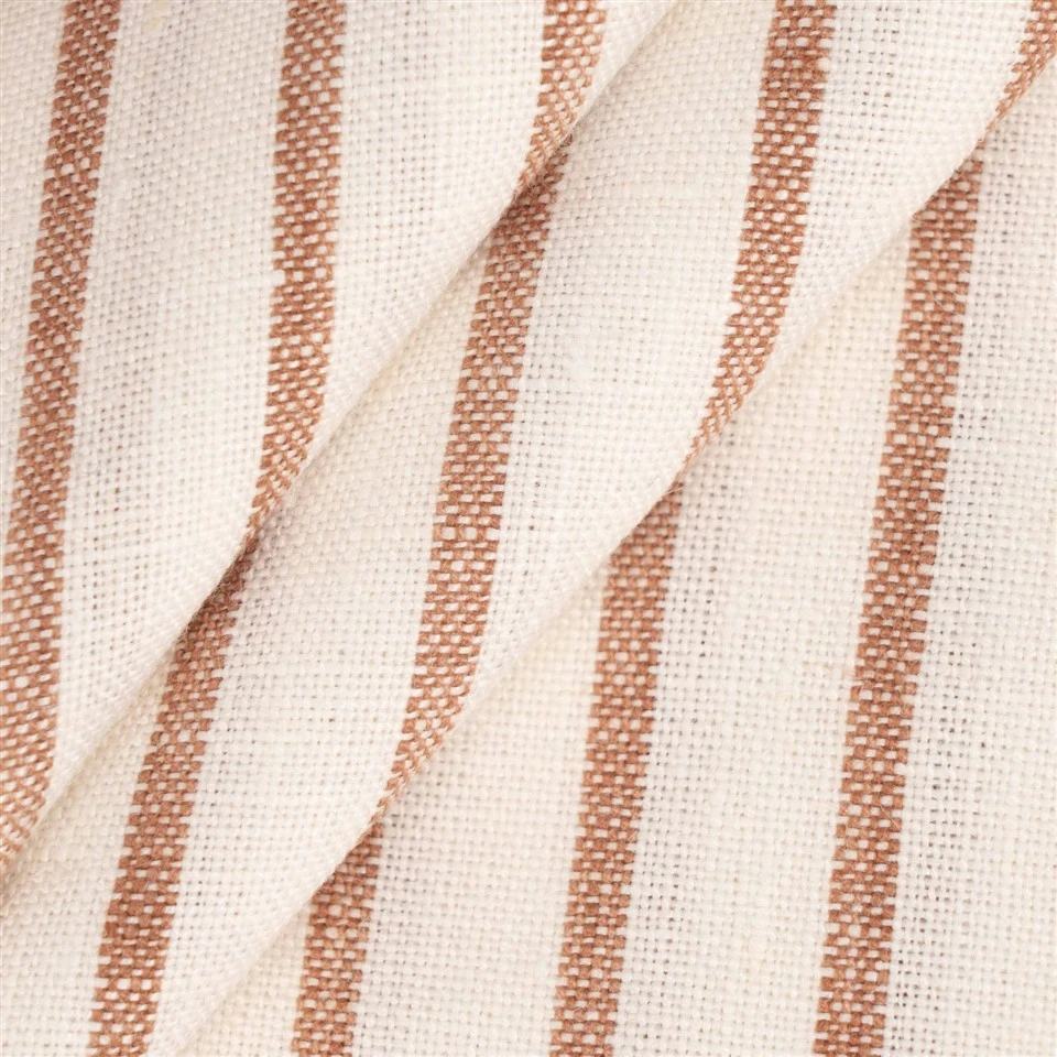 Off White Taupe Striped Linen Fabric high quality Off White Taupe Striped Linen Fabric high quality