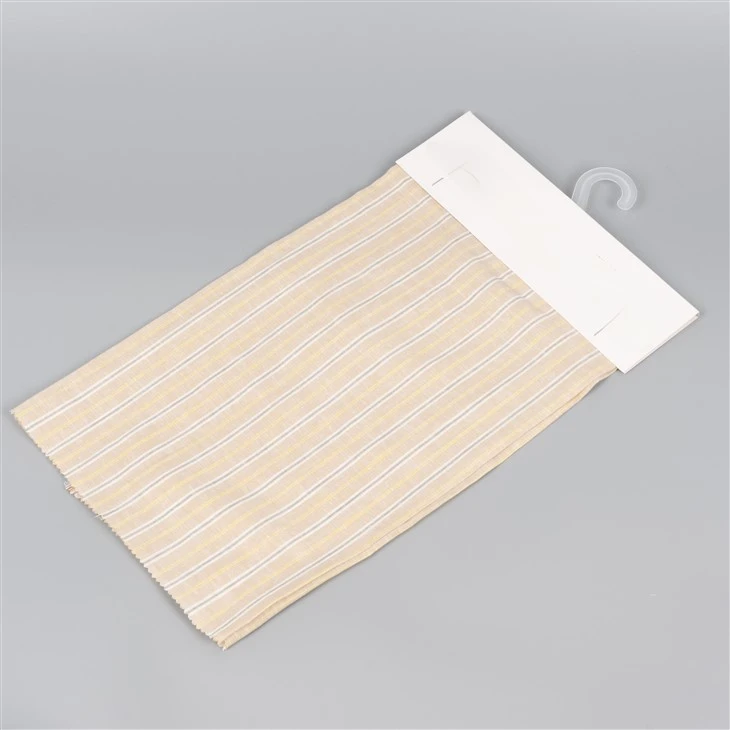 Light Beige Striped Linen Fabric Light Beige Striped Linen Fabric